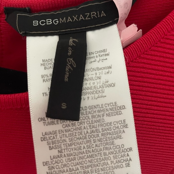 BCBG Red Dress in small - Picture 4 of 4